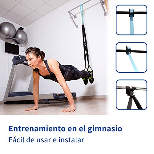 FITOP-Entrenamiento-en-Suspensin-Entrenador-de-Suspensin-de-Fitness-Pro-Ejercicio-para-Fortalecimiento-Resistencia-y-Tonificacin-Muscular-Juego-de-Accesorios-para-Ejercicio-Carga-hasta-500-Kg