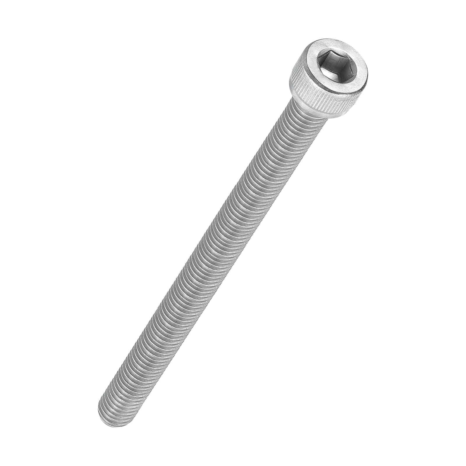 Kozelo 2pcs Socket Head Cap Screws - [M8-1.25 x 150mm] 304 Stainless Steel Allen Socket Drive for Electrical Motor 3D Printing Fan Engine Replacement Use, Silver — image 1