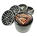 Dark Cool Gray / Titanium Zinc Metal Grinder Superman S5 4 Piece Diamond Cut Teeth 8oz Heavy Duty