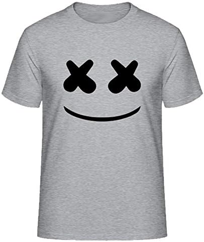 Marshmellow Super DJ (Disc Jockey) Gray Tshirt