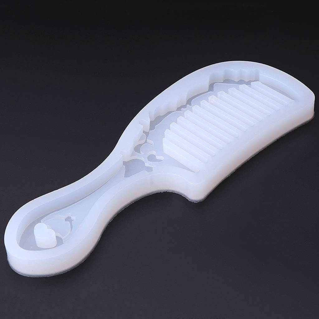 DDARK Silicone Mold DIY Jewelry Comb Making Decorative Craft Handmade Epoxy Resin Tool