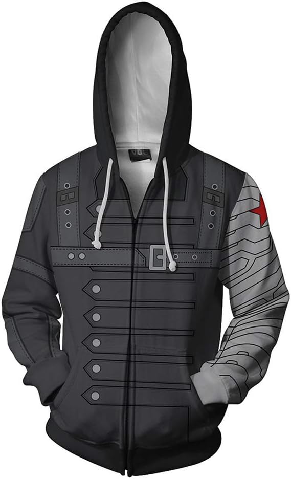 Super Hero Hoodie Super Hero Costume Creative Fashion Sweater Halloween Costume