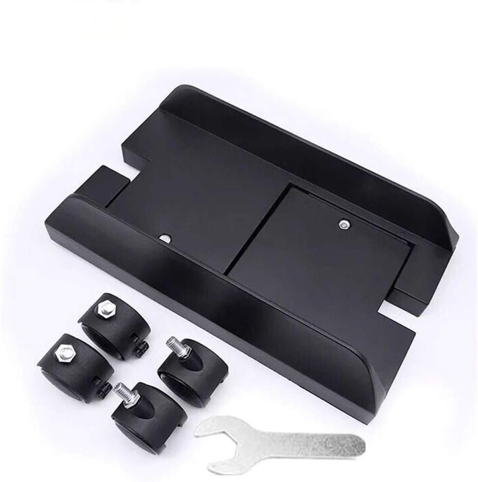 CPU Stand Mobile Desktop Tower Computer Floor Stand Rolling Caster Wheels Adjustable Width Universal PC Computer Holder Cart with 4 Caster Wheels (Black) : Office Products