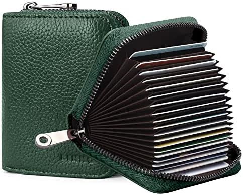 小物 0204 accessory wallet Amazon.com: KUVAO RFID Blocking, Leather Credit Card Holder Zipper