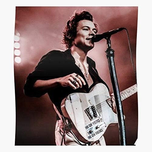Pink Loveislove Kindness Is Styles Cool Dark Harry Man - Gift for Home Decor Wall Art Print Poster