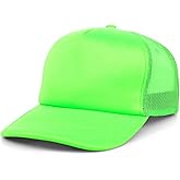 Lids Blank Basic Foam Trucker Adjustable Snapback Hat