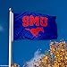 SMU Southern Methodist Mustangs University Large College Flag