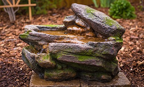 Majestic-Rock-Water-Fountain-Outdoor-Water-Feature-for-Gardens-Patios-Weather-Resistant-Design-Includes-Pump-LED-Lights
