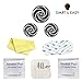 SMART & EASY Magnetic Car Mount Metallic Plates - Car Magnetic Phone Mount Stickers (Accessories Kit: 6X Metal Plates, 6X Adhesives)