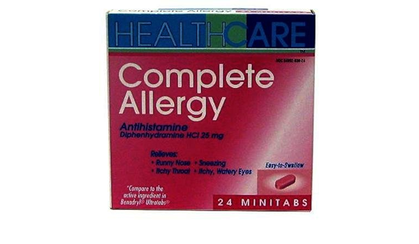 Amazon Com Complete Allergy Tab Case Pack 24 Allergy Medications Health Household