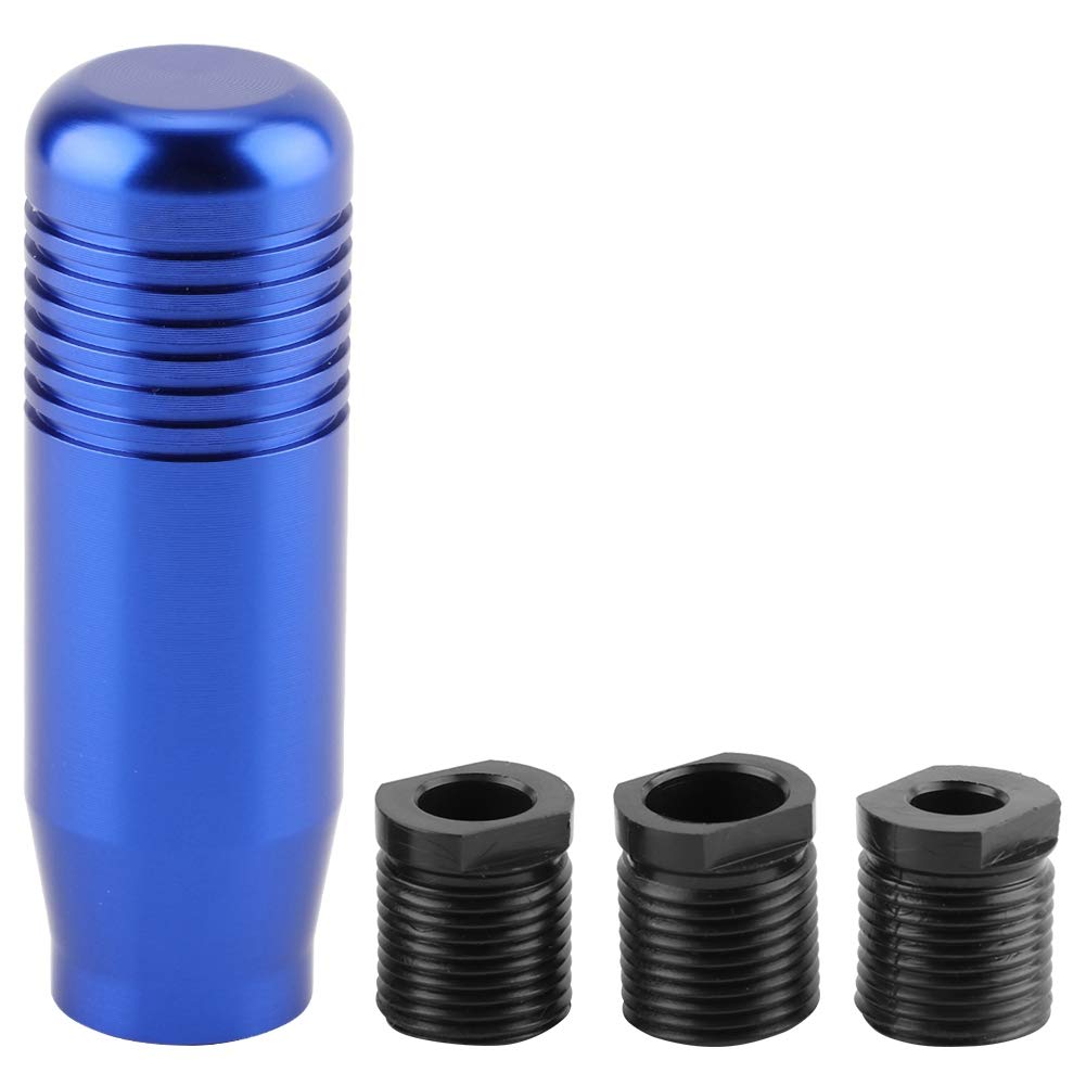 EBTOOLS Automobile universal shifting head,Car Universal Modification Manual Knob Gear Shift Head Shifter Lever Stick(Blue)