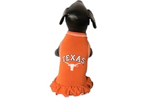 All Star Dogs NCAA Texas Longhorns Cheerleader Dog Dress