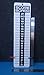 SCOREBOARD, Washers, Cornhole, Horseshoes, Bocce Ball~LARGE White