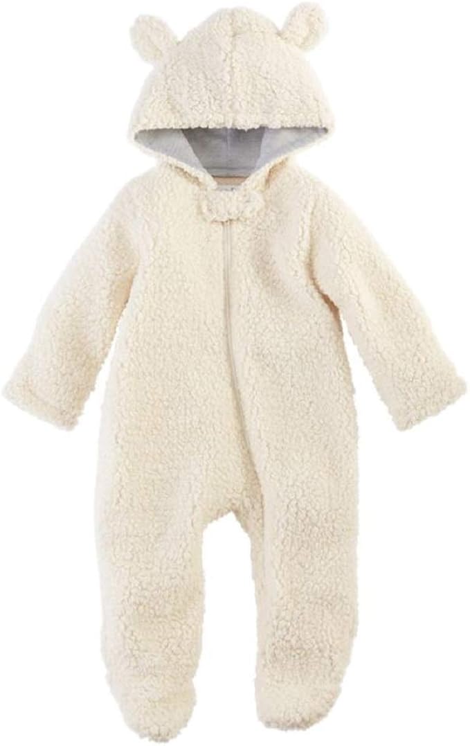 baby boy carter's sherpa bunting pram