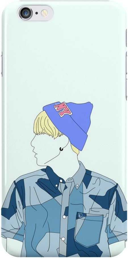BTS yoongi lineart iPhone 6 Case/Skin Custom Case for iPhone6 4.7" 3D