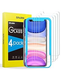 Protector de pantalla para iPhone XC, cristal templado resistente a los arañazos, 4 unidades