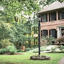 Design House Outdoor Lamp Post, Plastic Cross