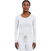Healing Hands Women's Underscrub Soft Knit Melissa Longsleeve Scrub Tee with Breathable & Easy Care Fabric 5047