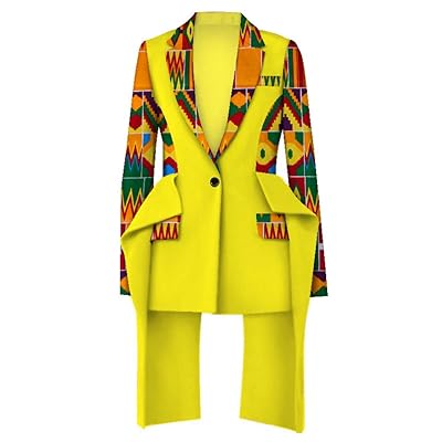 Women's Ankara Blazer African Wax Print Suit Ghana Ubuy