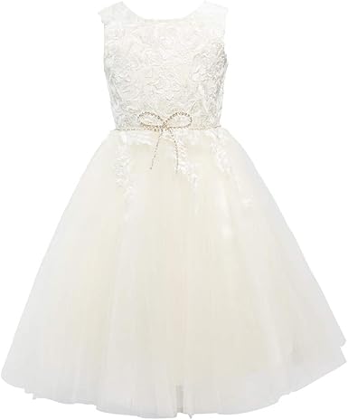light ivory flower girl dresses