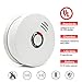 Smoke Detector,3 Packs Photoelectric Smoke Alarm Fire Alarm with Light Sound Warning 9V Battery (Included) Powered Fire Safety for Home Hotel School etc Passed UL Certification