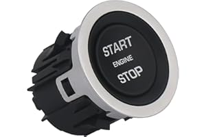 TQPONLY Momentary Push Start Stop Button Switch Compatible with 2013-2020 Range Rover Evoque Sport Discovery Sport Replaces LR094038