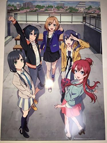 Amazon Shirobako 春祭り 武蔵境 18 クリアファイルくじ 上山高校アニメーション同好会 高校 アニメ 萌えグッズ 通販