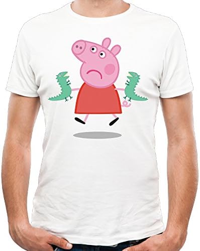 T-shirts Tee Short Sleeve Customized Peppa Pig George Toys