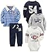 Carter's Baby Boys' 5-Piece Playwear Set, Blue, 6 Months
