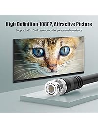 BIFALE - Cable SDI 3G HD-SDI, 75 Ohm, 1080P, para videocámara, sistemas CCTV, vídeo y coaxial