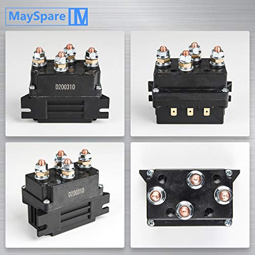 MaySpare MaySpare 12V 500A Winch Solenoid Relay for 8000-15000lb ATV UT Winch Control… - Image 4