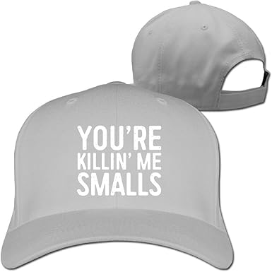 You're Killin' Me Smalls Unisex Two-Toned Travel Hat & Cap Ash : Amazon