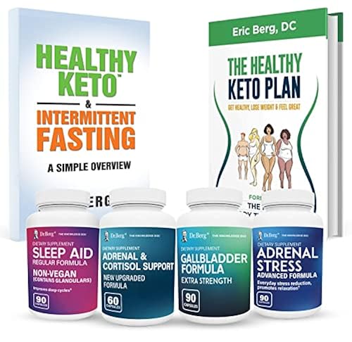 Dr. Berg's Adrenal Body Type Kit Supplement - Complete Daily Support ...