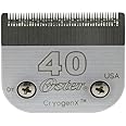 Oster A5 No. 40 Blade Replacement, Stainless Steel, Clipper Blade, Pet Grooming