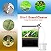 Jeeco 5 in 1 Fish Tank Cleaner, Aquarium Gravel Vacuum Siphon Vac with Algae Scraper, Water Flow Controller and Extendable Pipe for Quick Water Changing, Sand and Gravel Cleaningthumb 4