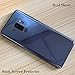 JOLOJO Galaxy S9 Plus Screen Protector Front and back [3 Pack] 9H Hardness Front Tempered Glass with Soft Back [Case Friendly][HD Clear][Anti-Scratch] for Samsung Galaxy S9 Plus 6.2 inch-Black
