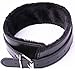 Niche Finds Branded Faux Leather/Fur Collar Choker with Detachable Leash