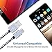 USB Type C Cable, 6-Pack 6ft Nylon Braided USB C USB to USB C Cable Nylon Braided Fast Charger Cord for Samsung Galaxy S9 Note 8 S8 Plus,Google Pixel XL 2,LG G6 V20 V30,Moto Z