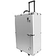 Large Aluminum Jewelry Tray Carrying Case