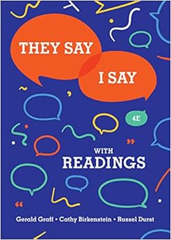 They Say/I Say W/Readings