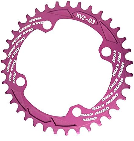 XYZ-03 Bike Chain Ring - GEAR KING XYZ-03 Single Narrow Wide Bike Chain Ring 32T purple