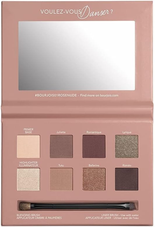 Bourjois Beau Regard Palette 01 Place De L'Opera Eyeshadow 8 Shades Primer