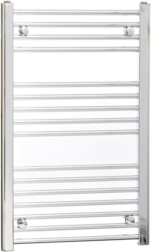 Dolomite NDCS 800-500 800 x 500mm Straight Towel Rail - Chrome