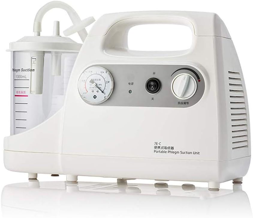 PILIBEIBEI Portable Mucus Secretion Machine for Home Use Sautomatic Mucus Secretion Suction Machine,Elderly Children's Medical Home Portable Automatic Attracting
