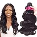 VRVOGUE Brazilian Body Wave 100% Human Hair 7A Unprocessed Natural Color Brazilian Virgin