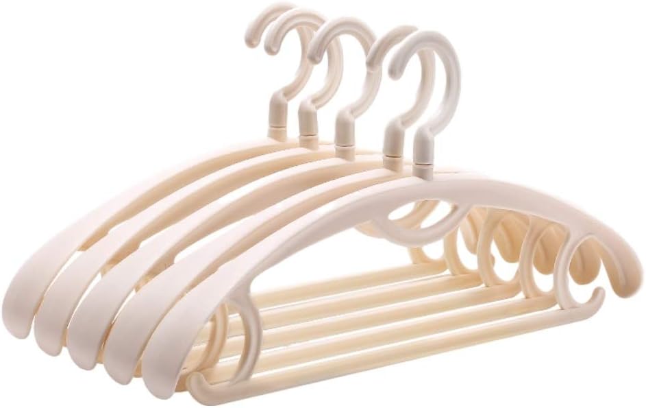 Hanger 20 Pack Adult AntiSlip Hanger Household Plastic Clothes Support Hook Indoor