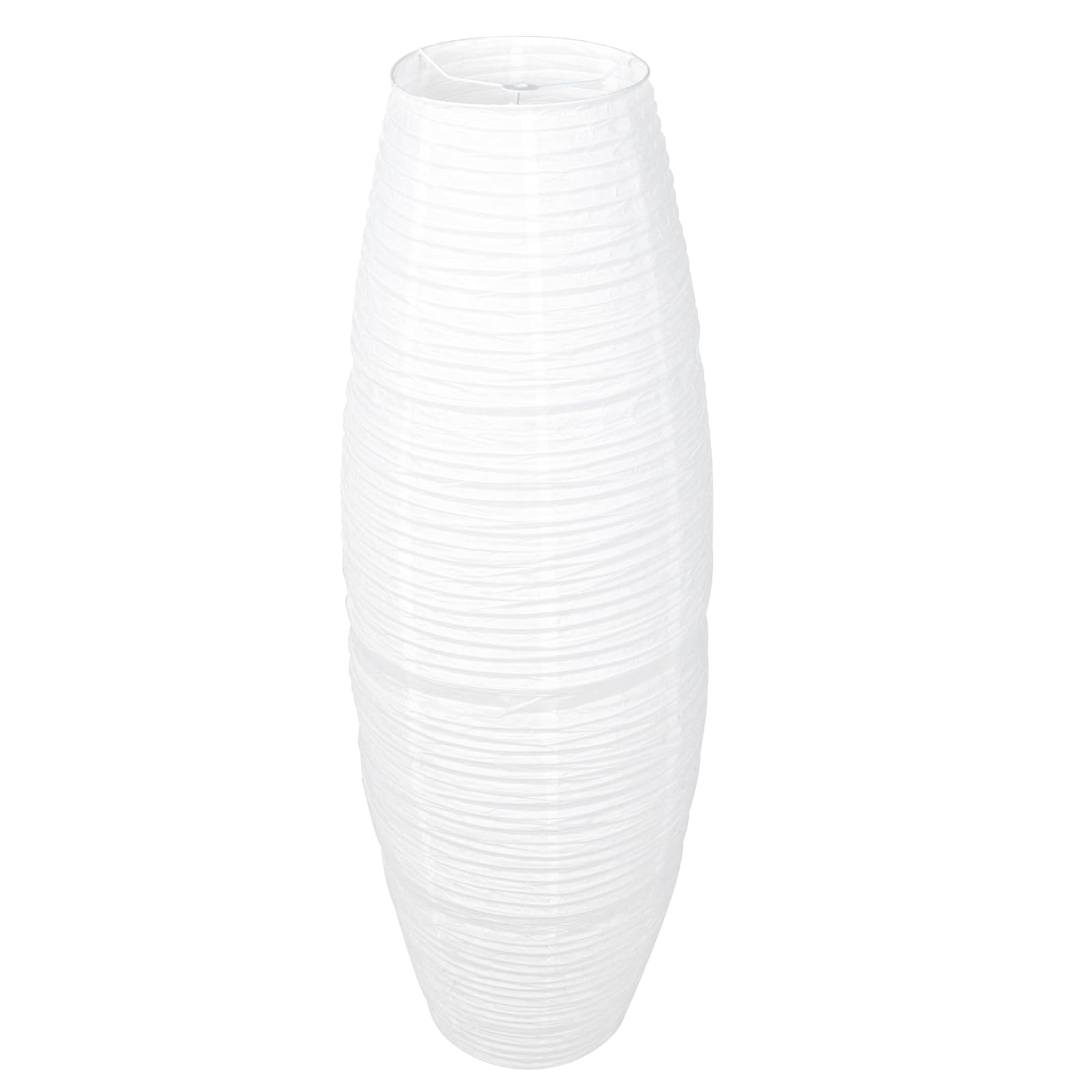 OSALADI Paper Floor Lamp Shade White Long Paper Lampshade for Floor Lamps Modern Light Shade for Living Room Decoration Standing Lampshade