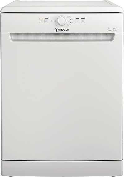 Indesit Push and Go D2F HK26 UK 14 Place Dishwasher White