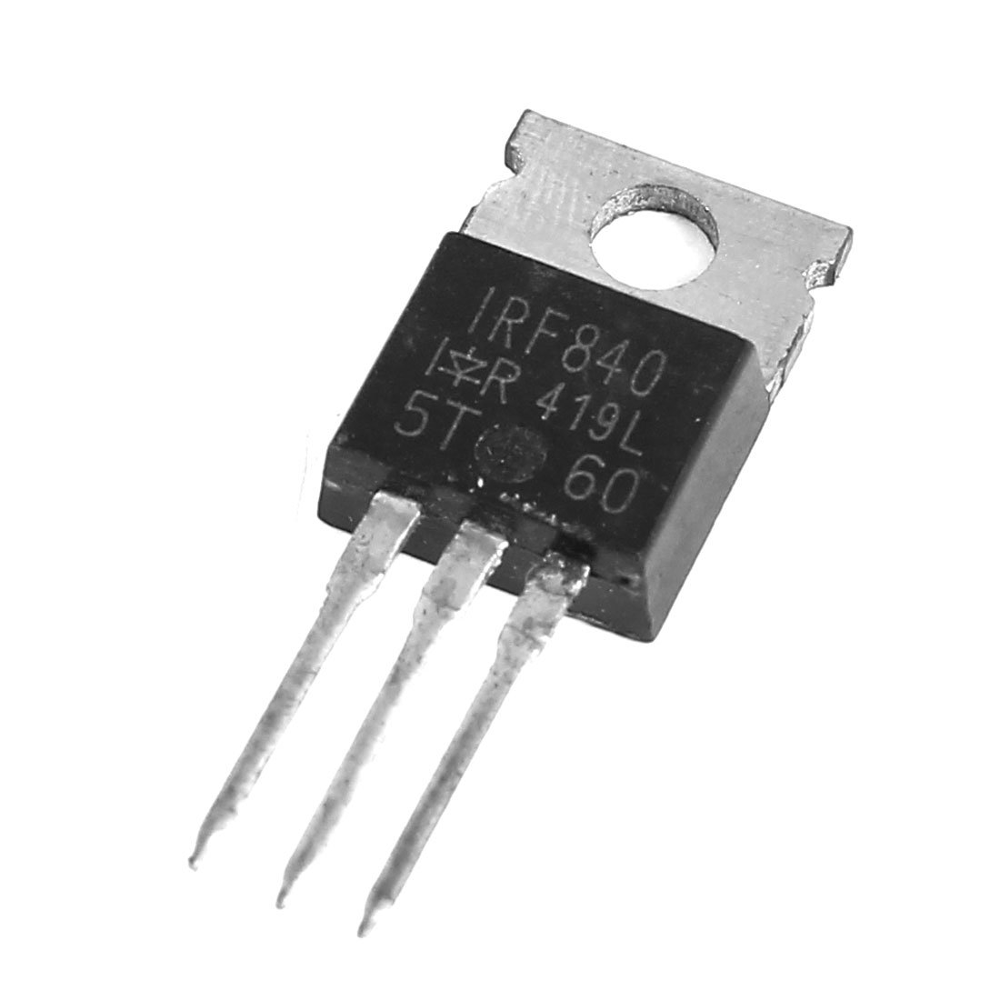 Uxcell IRF840 8A Complementary NPN Silicon Transistors, 3 Pin Terminals