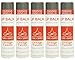 PURE + SIMPLE Orange Vanilla Lip Balm Collection, Vegan, Set of 5 Tubes, Avocado Butter, Jojoba Oil, Vitamin E Complex Healing treatmen